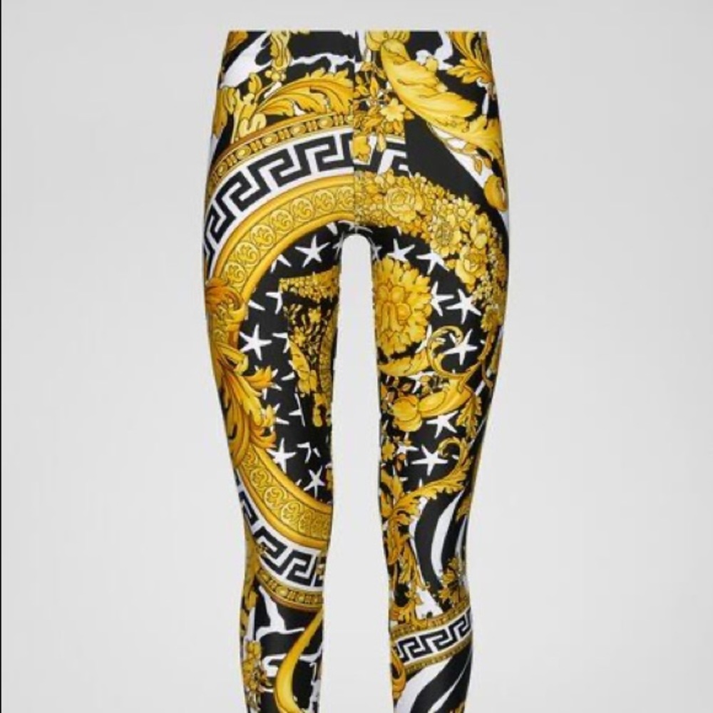 Versace  leggings size 36 XS Savage barocco